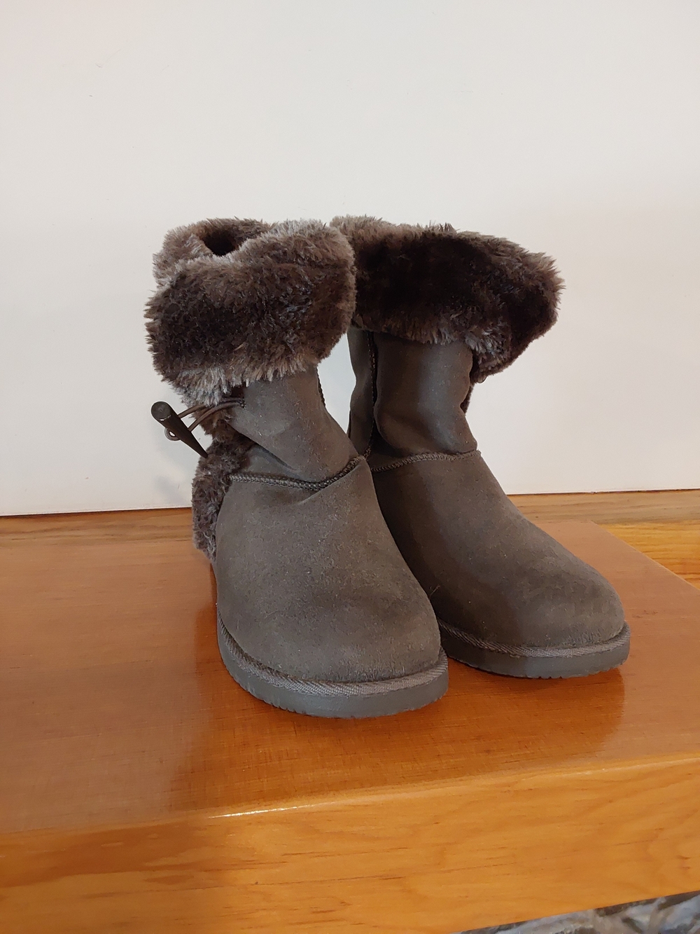 Airwalk Fur Trim Winter Boots Brown US 7